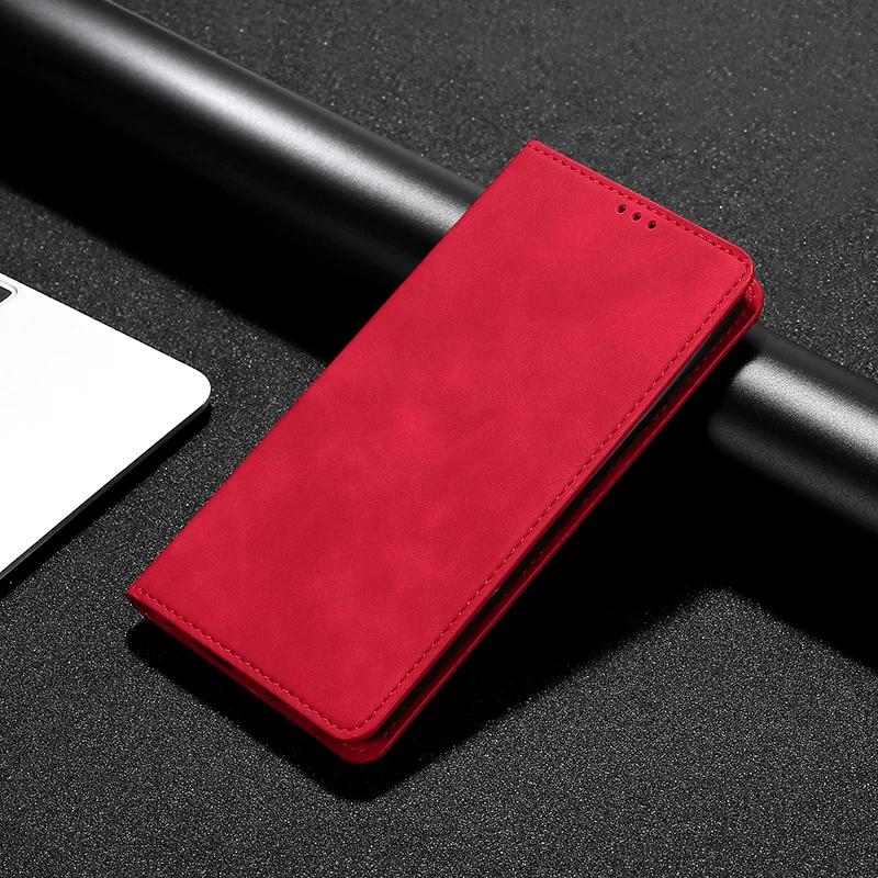 Роскошный кожаный чехол для Xiaomi Redmi Note 8 2021 8T 9 9T 9S Note 4 4X 5 5A Prime 6 7 Pro Max Flip Защитный магнитный чехол Сумки