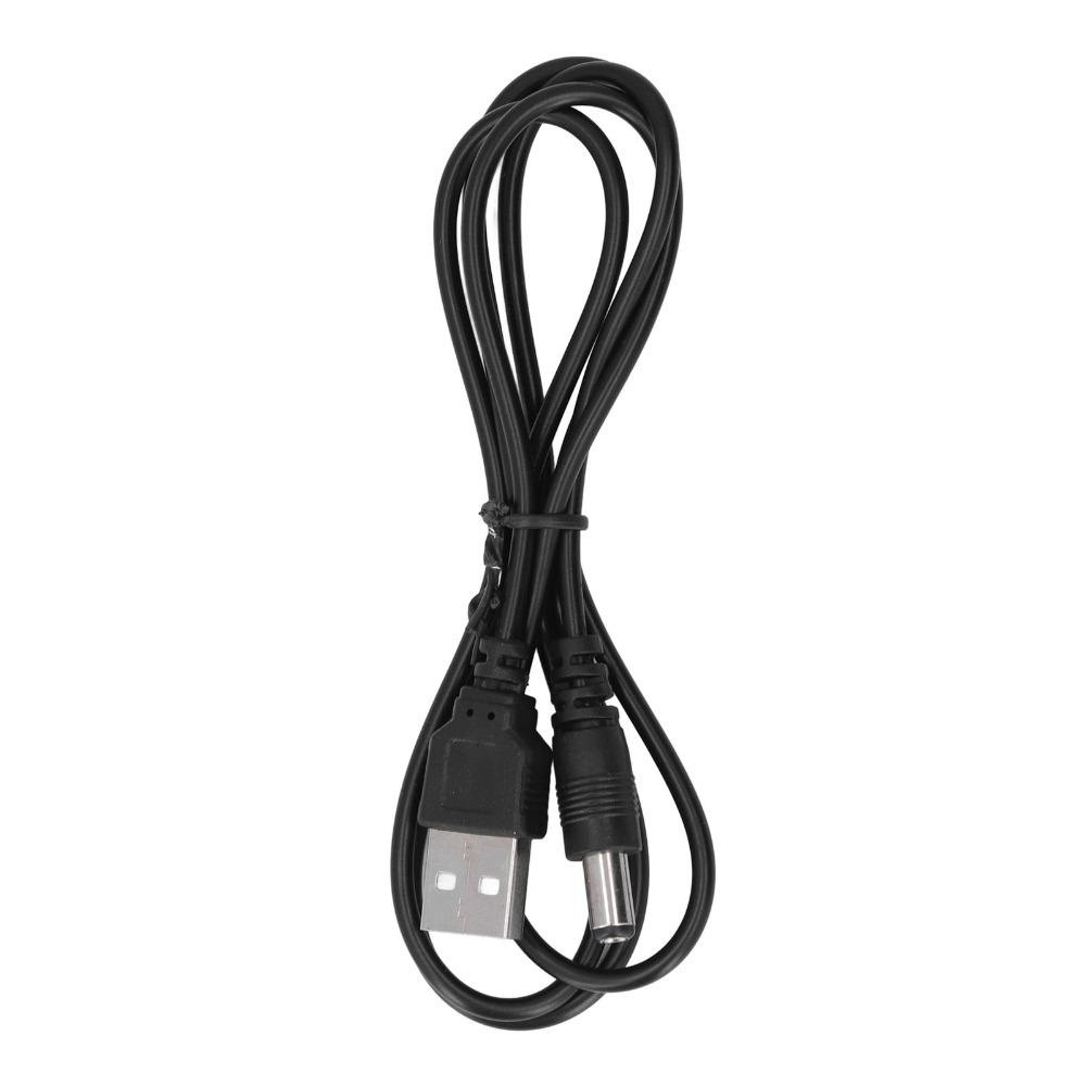 6 шт. USB-кабель питания от 5 В к DC, USB 2.0 A Male, разъем 5.5x2.1 мм, разъем DC, кабель питания, процесс ручной пайки, 3,3 фута