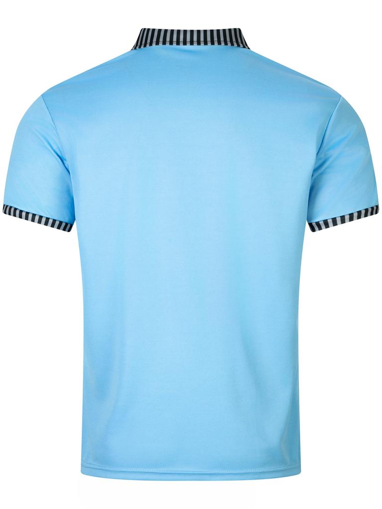 Карман Пуговица Лацкан Полосатые Мужские Повседневные Рубашки Поло