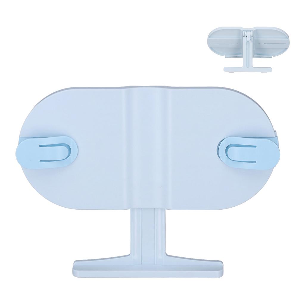 Подставка для чтения книг с регулировкой ширины, синяя, компактная, портативная, для мобильных телефонов, планшетов, держатель для книг