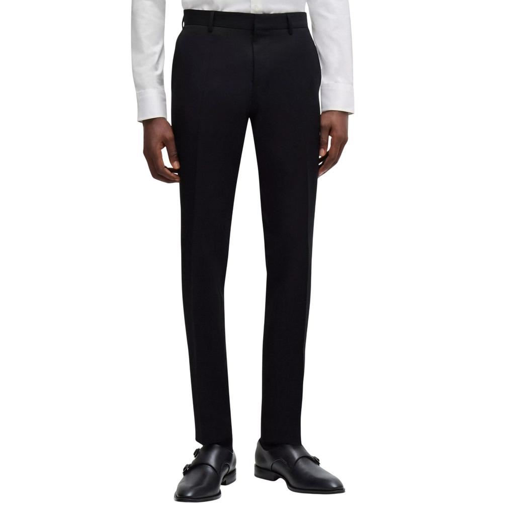 Boss Mens Virgin Wool Trousers