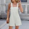 Весна и лето новый повседневный модный комбинезон с подтяжками и передним карманом