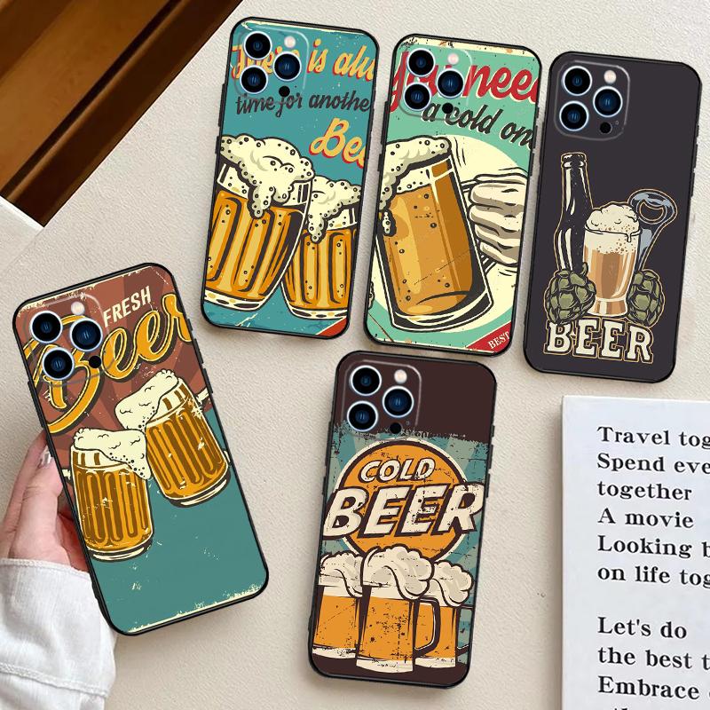 Чехол для телефона Time Drink с изображением холодной пивы для Oppo A18 A38 A58 A78 A98 A74 A94 A54 A15 A17 A57 A6 A5 Pro A16 A76 A96 A40 A60 A80