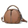 WTEMPO Solid Color Faux Leather Zipper Crossbody Bags Versatile All Seasons Underarm Bags Chain Commuting Shoulder Bags