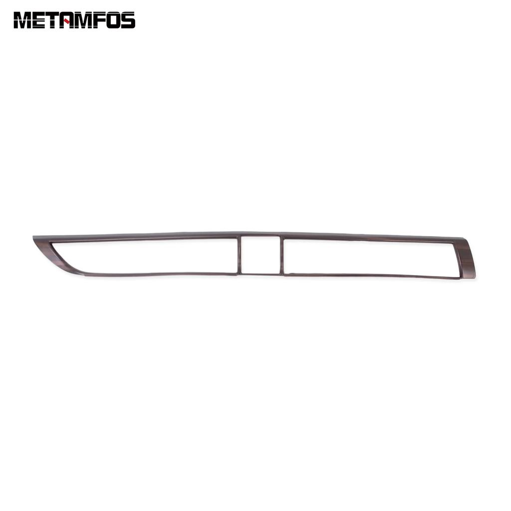 For Toyota Camry 2018 Carbon Fiber Center Console Air Condition Vent Outlet Cover Molding Trim Interior Accessories
