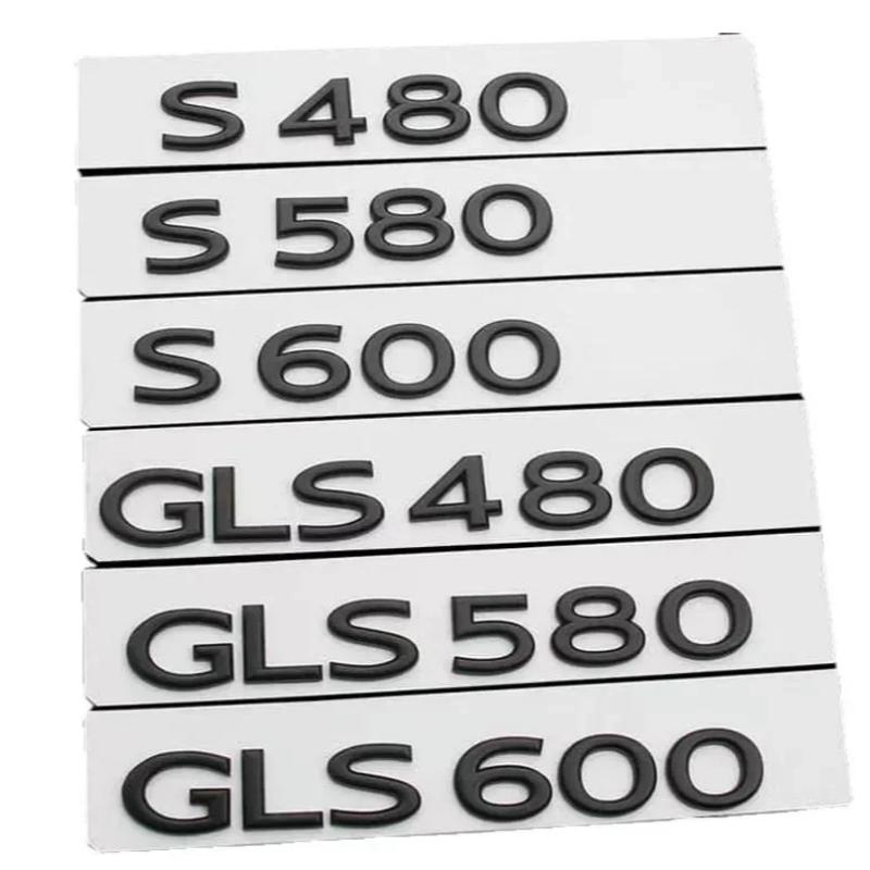 GLS 400 450 480 500 600 680 S480 580 600 badge car stickers For Mercedes-Benz MAYBACH series trunk label modified accessories AY1
