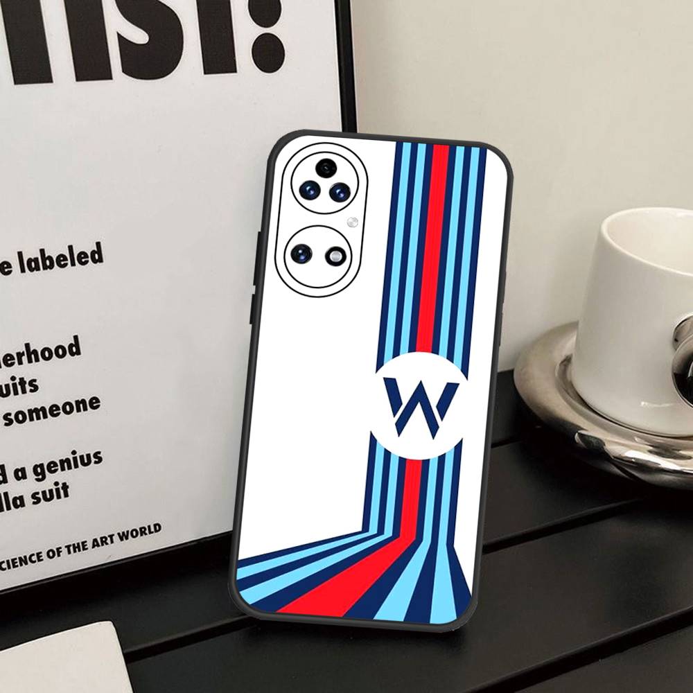 Чехол для телефона M-Martini Racing с горизонтальной полоской для Huawei P 8 9 10 20 30 40 50 Pro Lite Psmart Honor 10 Lite 70 Mate 20lite