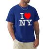 I Love New York Tourist I Heart Ny T Shirt Harajuku Short Sleeve T-shirt 100% Cotton Graphics Tshirt Tops
