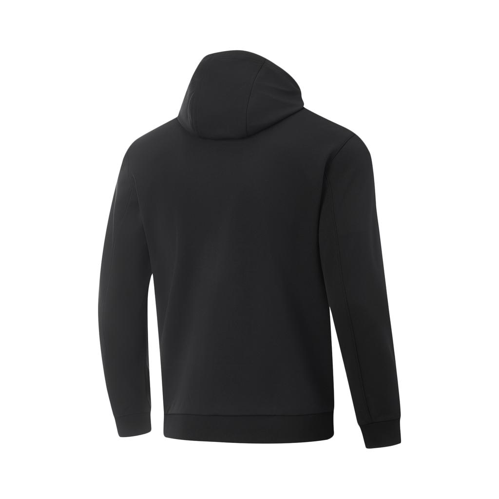 Li Ning Fitness Series Hooded Logo Letter Stitching Jacket Men Jacket AWDVC39-5