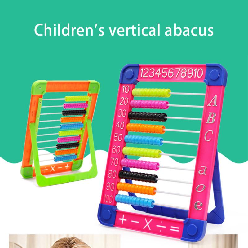 Новый! Детская математическая игрушка Abacus, многофункциональный инструмент для дошкольного обучения, обучающий инструмент для счета для детей