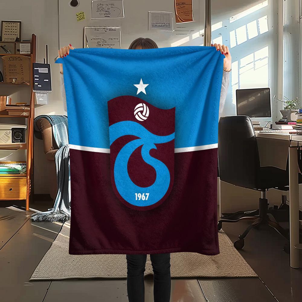 Trabzonspor Flannel Blanket, High quality Comfortable for All Seasons, Home Decor, Warmth and Comfort