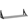 Wall Shelves 2 pcs Grey Sonoma 60 x 15 x 15.5 cm
