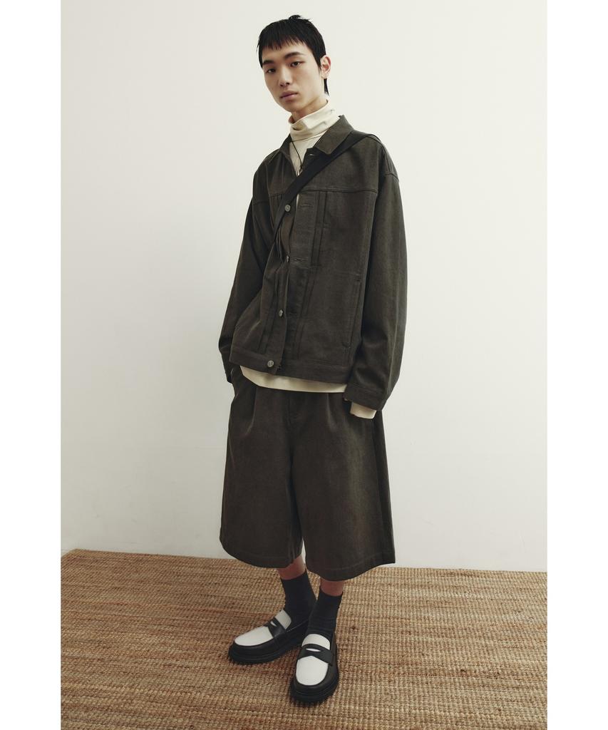 Youth Denim Jacket - Khaki