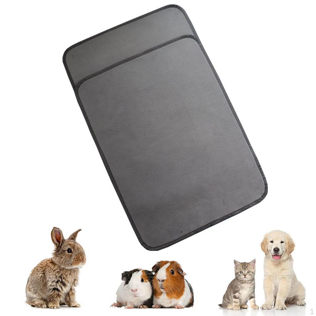 Dogs Washable Pee Pad Absorbent Crate Mat for Guinea Pig Cage Breathable Comfortable Lightweight