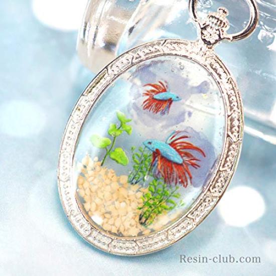 Ing Kawamoto Tropical Fish 2 UV Resin Sticker Parts [Resin Club] [Double-Sided] RC-NTG-201