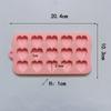 15 Hole Love Silicone Chocolate Mould Heart Biscuit Cake Decor Baking Tool Jelly Candy Mold Ice Tray Soap Resin Making Set Gifts