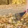 Leveling Gardening Rake Plastic Hand Rake Simple Garden Grass Leaf Rake  Lawn