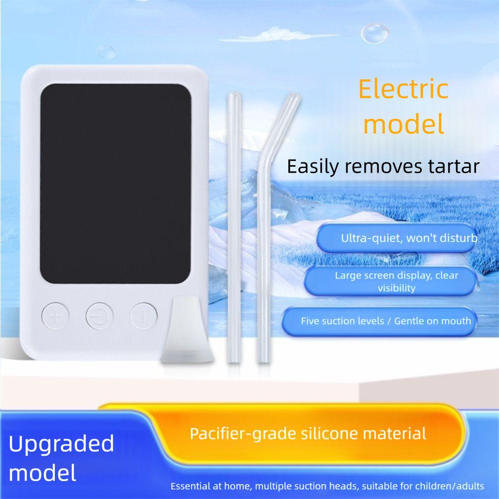 ЖК-цифровой дисплей Набор для вакуумного удаления миндалинных камней Уменьшает неприятный запах изо рта