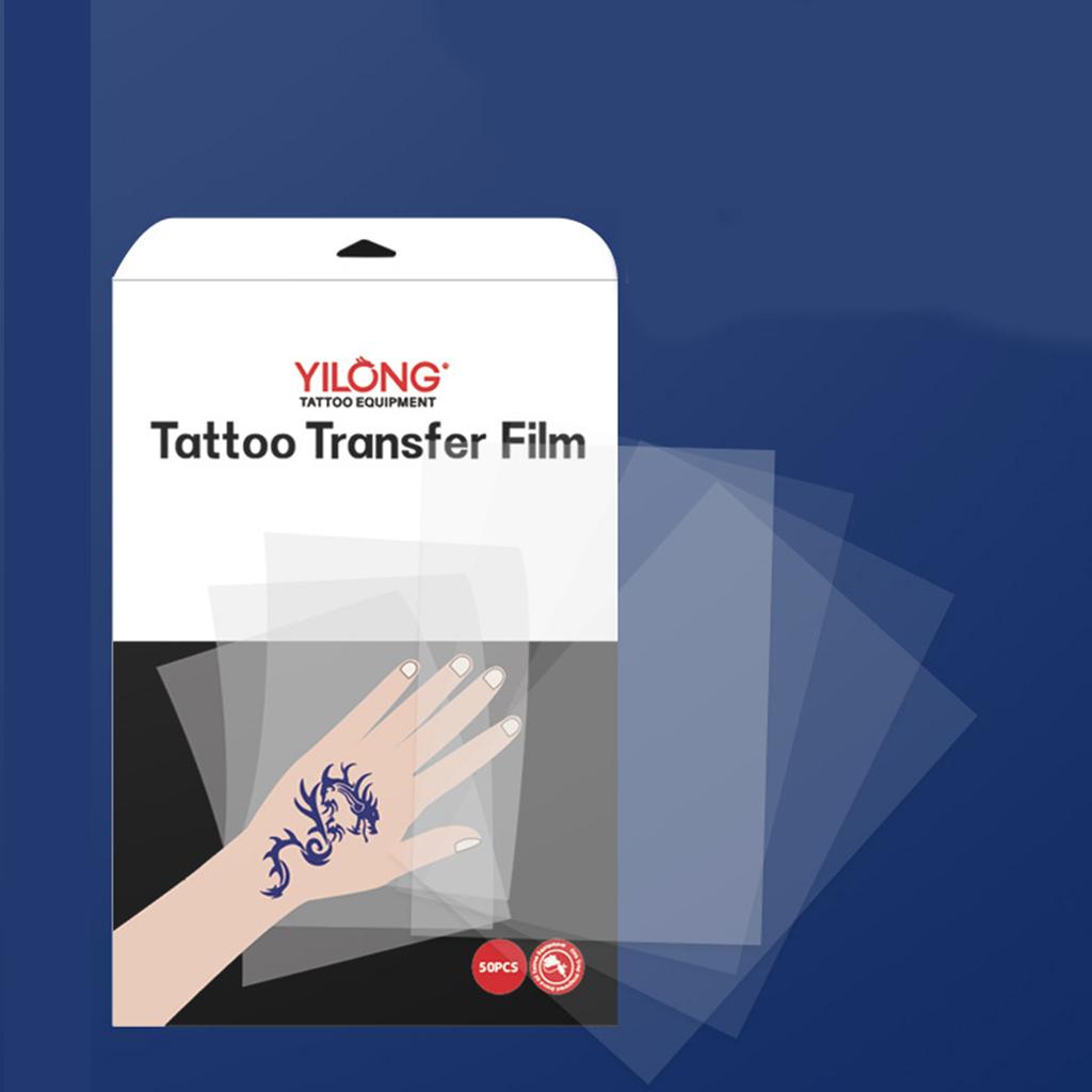 Профессиональная бумага для трафаретной печати татуировок 50 шт., размер А4, термокопировальные листы для прозрачных переносов
