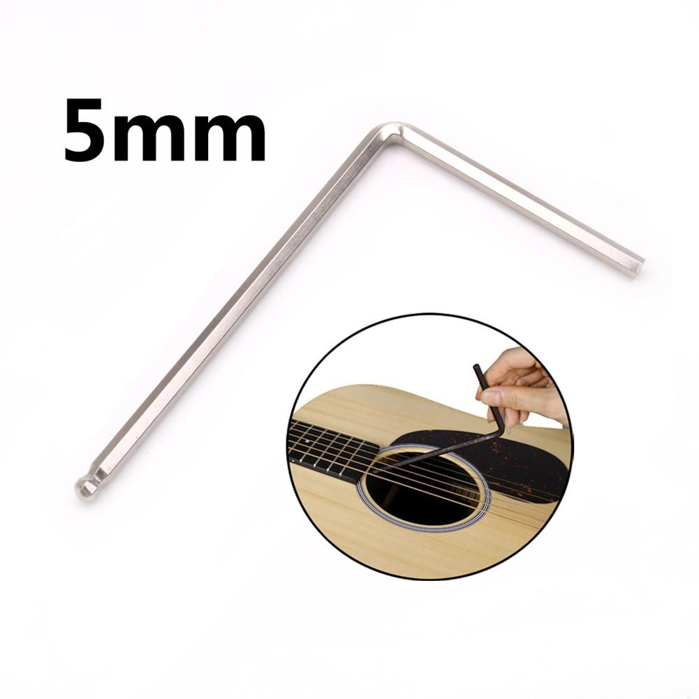 String Action Gauge Ruler Hexagon Wrench Guitar Measuring And Adjusting Tool