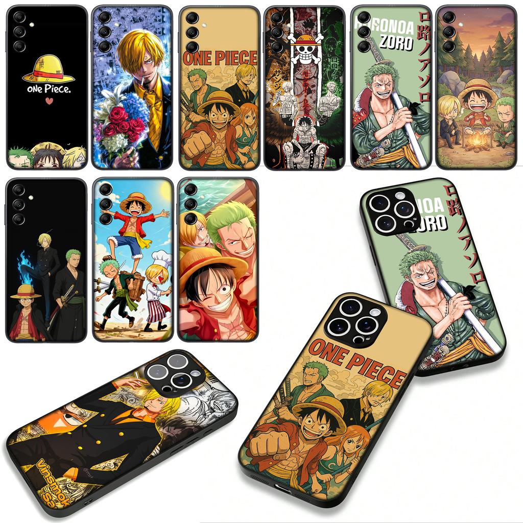 Roronoa Zoro Sanji One Piece Luffy Чехол для Motorola Moto Edge 70 60 Fusion 40 NEO Pro G Stylus G56 G96 G71 G73 G52 G42 G50 G51