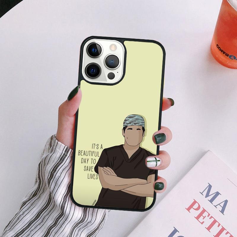 Greys Anatomy TV Quotes Phone Case For iPhone 17 Air 14 13 12 16Pro Max 15 Plus Cover Shell Max coque