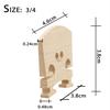 Maple Wood Violin Bridge Regular Type 1/8 & 1/4 & 1/2 & 3/4 & 4/4 Size