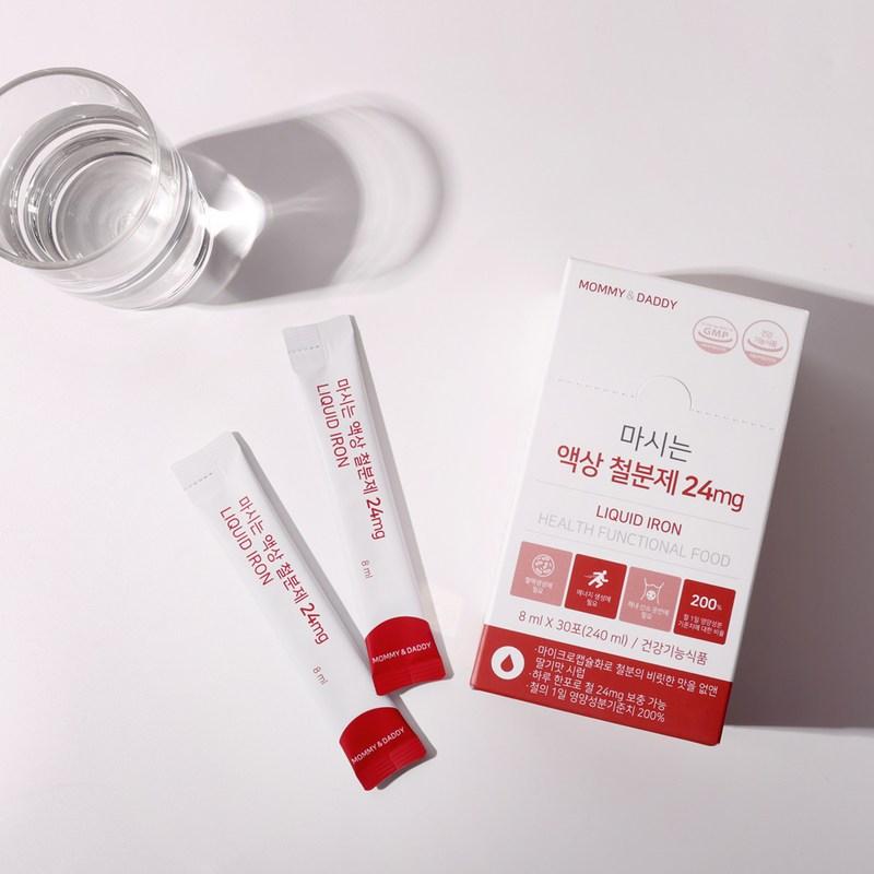 Mommy & Daddy Drinkable Liquid Iron Supplement 24mg