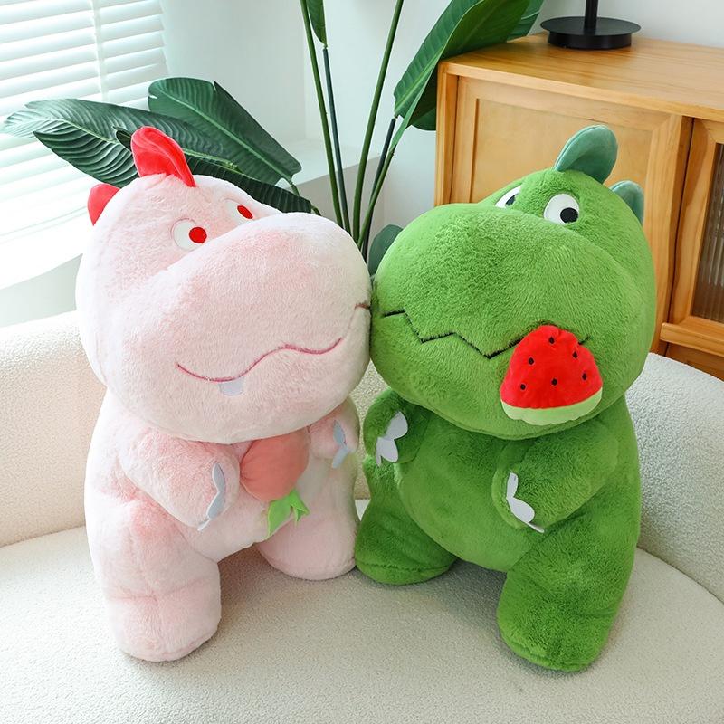 Cute Dinosaur Plush Toy Creative Couple Dolls Stuffed Animal Lovely Doll Kids Pillow Wholesale Birthday Gift Characters)