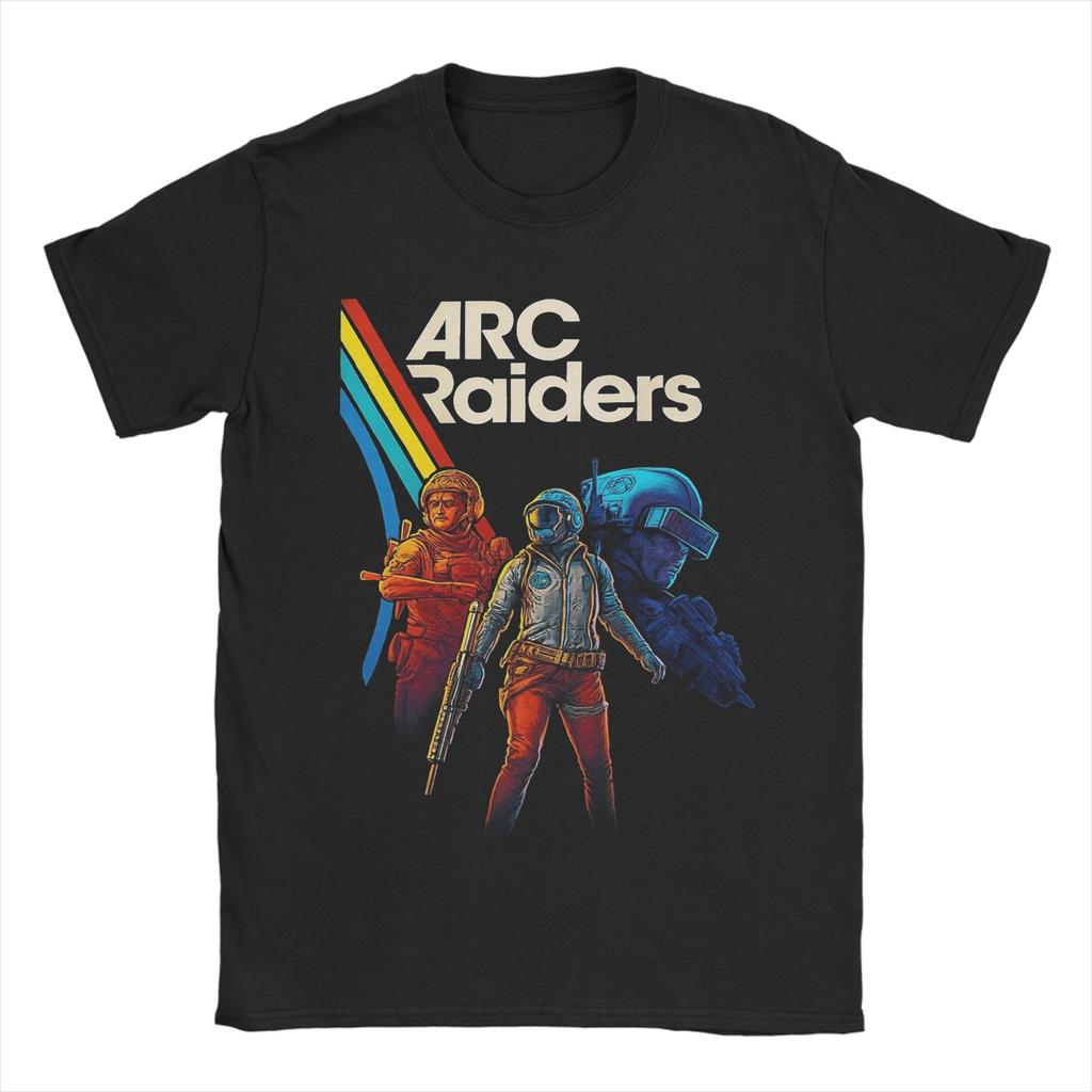 Мужская Женская Футболка с Графикой Arc Raiders Видеоигры Хлопок Верхняя Одежда