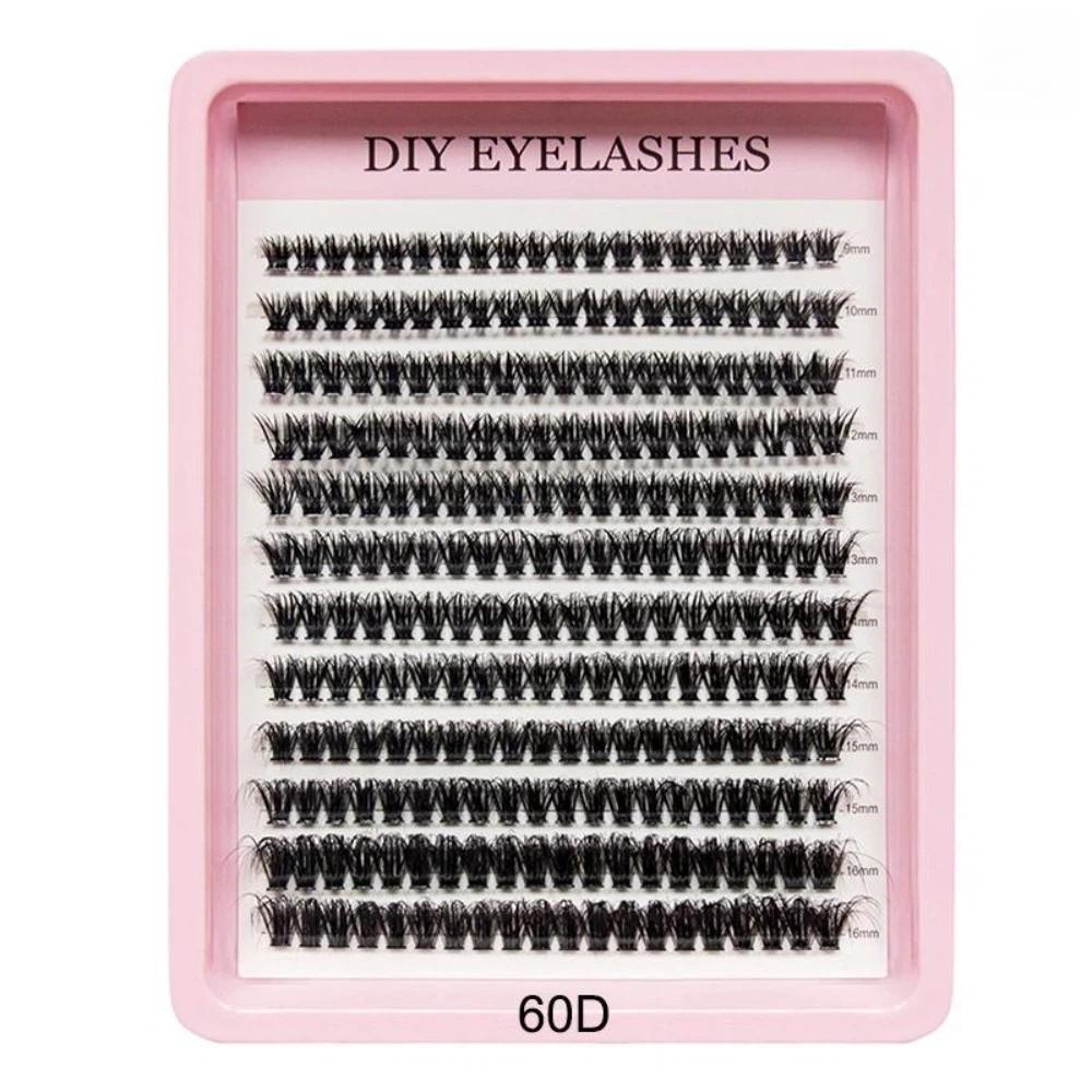 Enlarge Eyes False Eyelashes Segmented Individual Lashes for Beginners