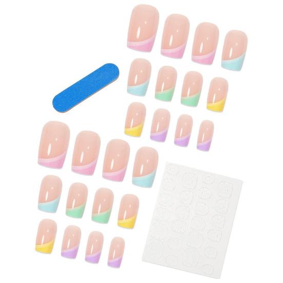 Fake Nails Stunning Visual Effect No Odor Extend Nail