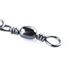 Metal Tackle Tool Hanging Snap Swivels Solid Rings Fishing Line Connector Fishing Pins