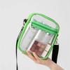 Jelly Bag PVC Transparente Tasche Quadratisch Wasserdichte Umhängetasche Mode Damen Handtasche Outdoor