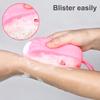 Body Scrubber Soft Texture Good Resilience Lanyard Design Excellent TPR Bubble Bath Brush Massager for Home