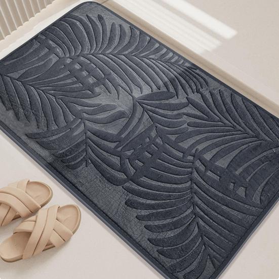 Waterproof Doormat Indoor Outdoor Floor Mat Super Resistant Moisture-absorbing Non Slip Easy
