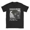 Vintage Radiohead T-Shirt for Men Crew Neck 100% Cotton T Shirt Short Sleeve Tee Shirt Adult Clothing