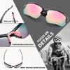 2PCS Two Women's Half Frame Sports Glasses Set Enhanced High-definition Lenses Colorful Starry Sky Purple and Dreamy Pink