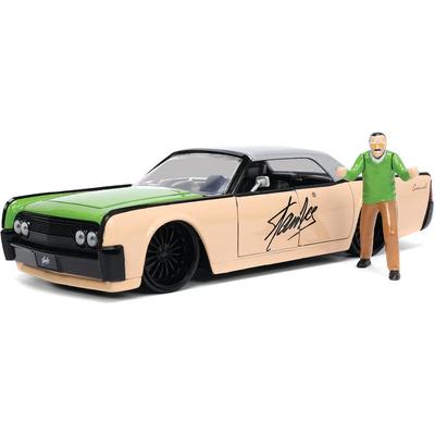 1963 LINCOLN CONTINENTAL LEE MARVEL Мини-автомобиль Marvel Stanley 124 с STAN