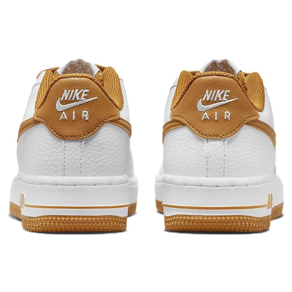 Nike Детские кроссовки Air Force 1 GS White Desert Ochre FJ0706-100