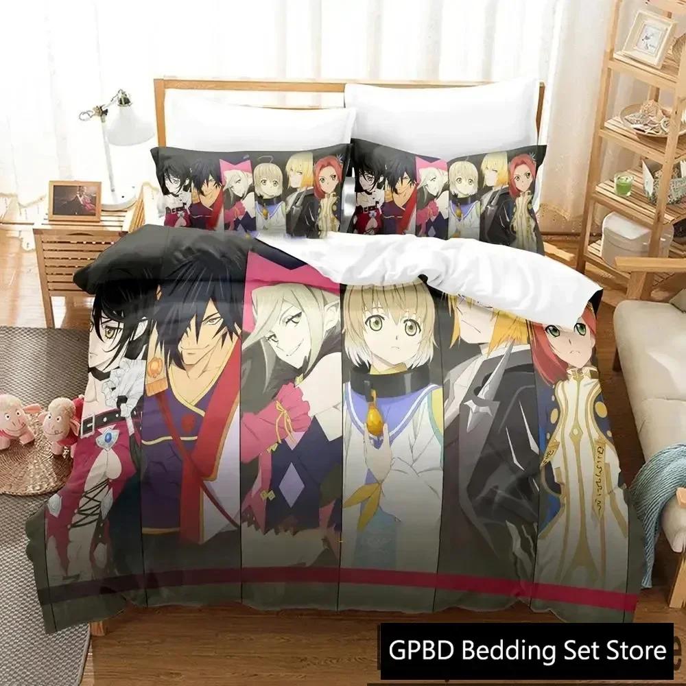 Tales of Berseria Supplies Set Duvet Cover Set Bedding Sets For Adults Bed With Pillowcases No Filling Luxury Birthday Gifts