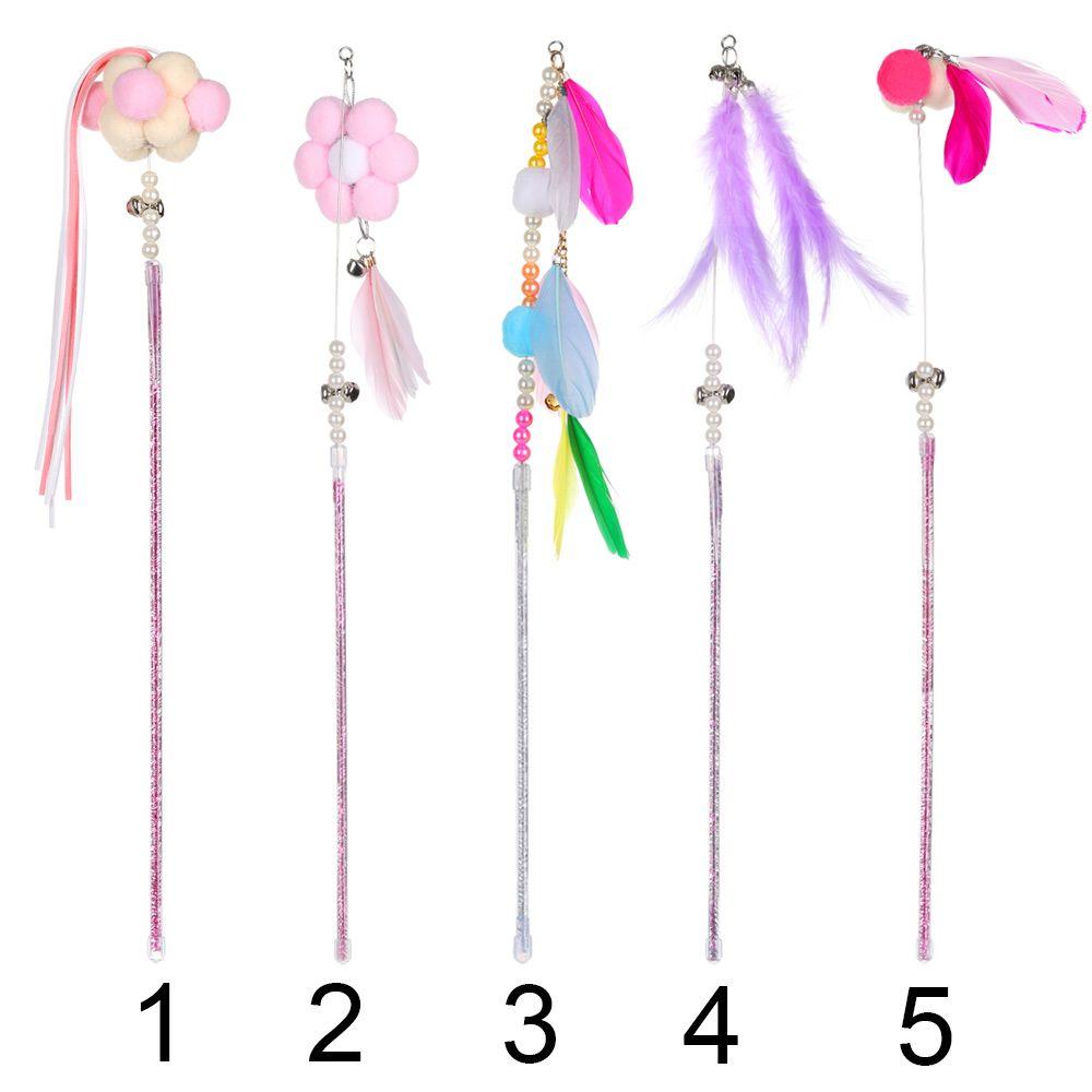 1PCS Home Tease Cat Stick Resistant Toy Pet Toy Cat Products Cat Toys Cat Supplies