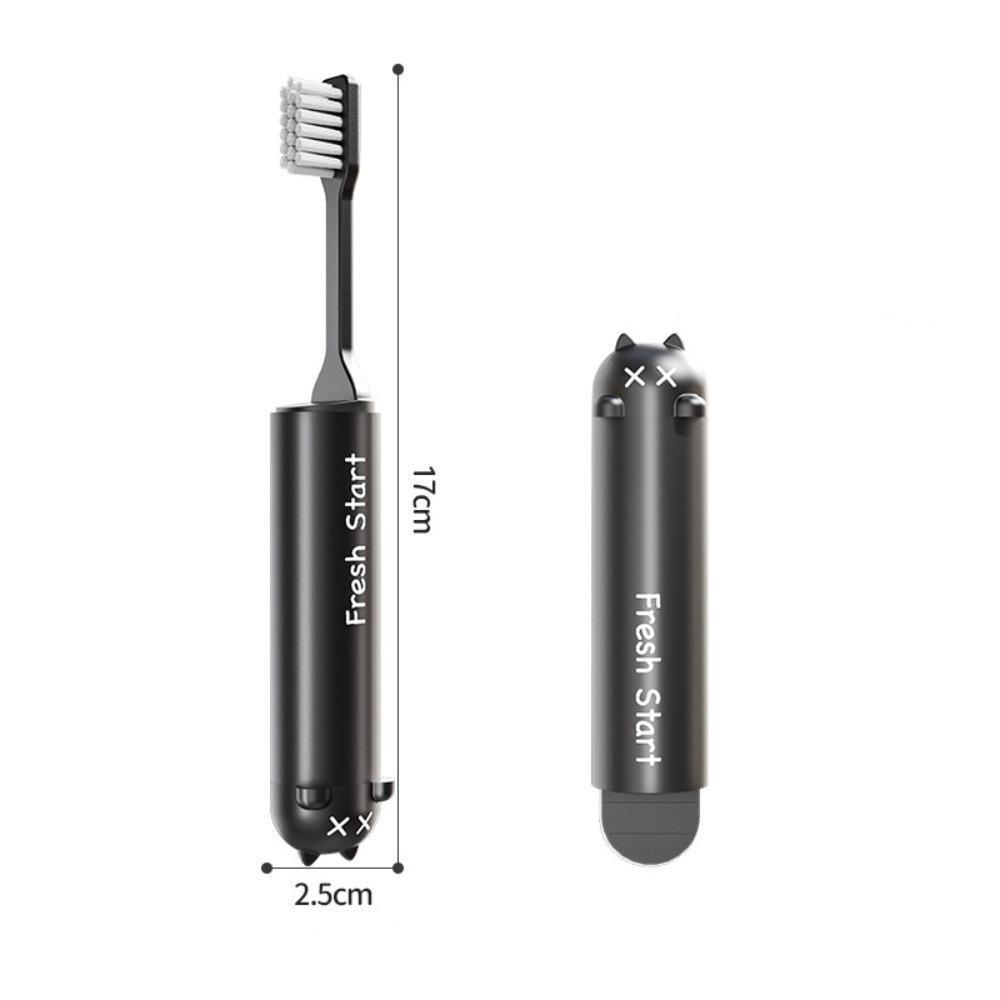 Mini Travel Toothbrush Portable Adult Toothbrush Durable Dental Brush for Adult Business Travel