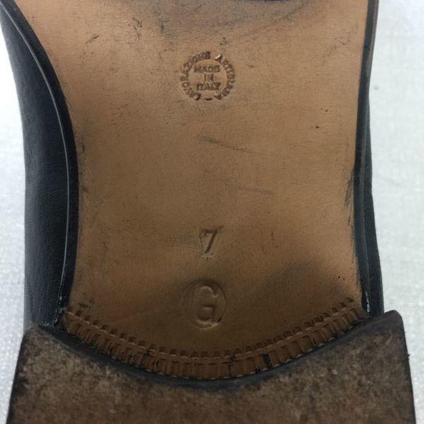 A.Testoni Сделано в Италии Винтажные лоферы с монетой Кожаные слипоны Черные размер 7 25.5 Мужские(ИСПОЛЬЗОВАЛ)