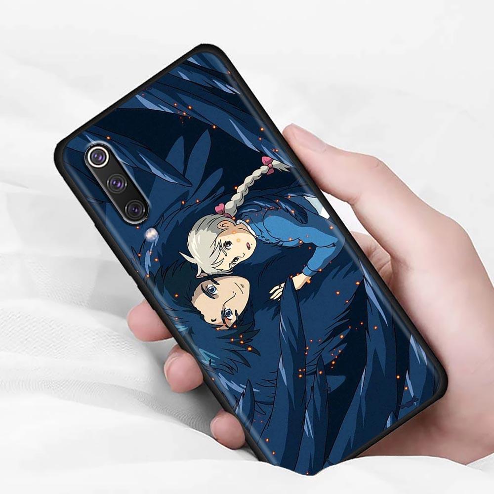 Миядзаки Хаяо аниме «Ходячий замок Хаула» мягкий чехол для Xiaomi Mi 9 9se 8 10 T A2 Lite 10S 9T CC9 Note 10 Pro 9Lite чехол Fundas
