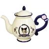 Kuromi Teapot Approx. 600ml Flower Retro Sanrio Goods Tableware SAN4355