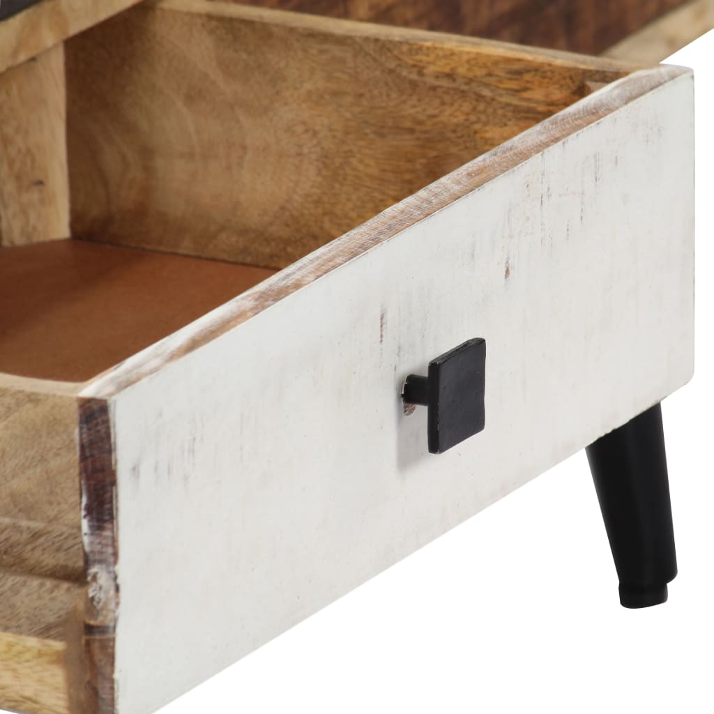 Sideboard 118x30x62 cm Solid Mango Wood