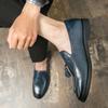2024 Men's New Luxury Brand Business Negotiation Dating Formal Party Wedding Shoes Flat Bottom Comfortable Versatile Tassel Shoe