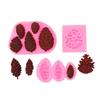 Christmas Pinecone Fondant Silicone Mold for Cake Decoration and Chocolate Baking