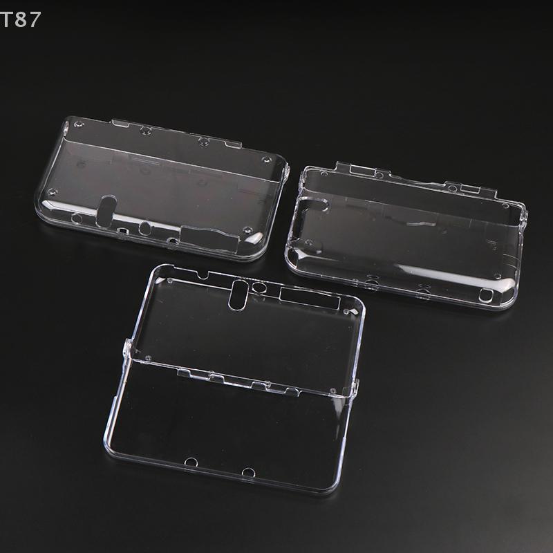 Для 2DS 3DS 3DSLL NEW 3DSLL NEW 3DS Прозрачный разъемный корпус Прозрачная защитная крышка Чехол Пленка для экрана Защитное стекло для ЖК-экрана